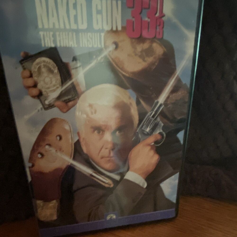 NAKED GUN 33 1/3: THE FINAL INSULT DVD LESLIE NIELSEN PG-13 PARAMOUNT